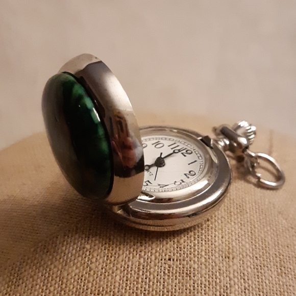 Chlorastrolite Watch Locket - Picture 1 of 7